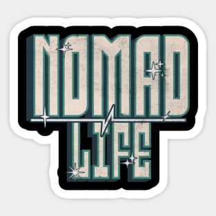 Nomad Life Sticker